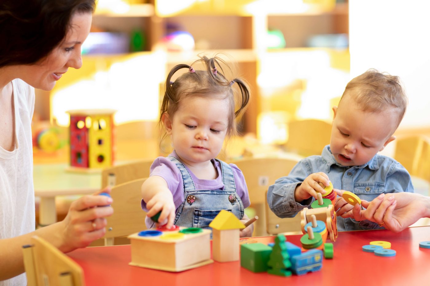 enfant handicapé à la crèche